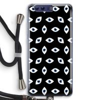 Eyes pattern: Honor 9 Transparant Hoesje met koord