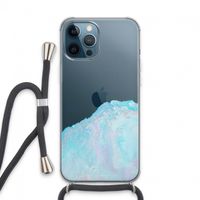 Fantasie pastel: iPhone 13 Pro Max Transparant Hoesje met koord