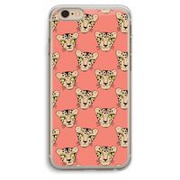 Tijger: iPhone 6 Plus / 6S Plus Transparant Hoesje
