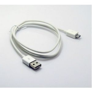 Micro USB Datakabel 1M, Wit