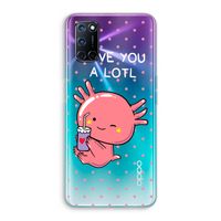 Love You A Lotl: Oppo A72 Transparant Hoesje
