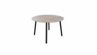 Tafel 9311 rond - 80 cm. - Zwart - Eiken Robson - Zwart - thumbnail