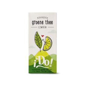 Groene thee limoen bio