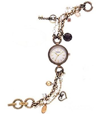 Horlogeband (Band + Kastcombinatie) Fossil ES1610 Staal Bi-Color