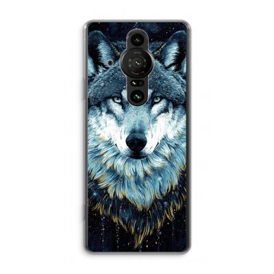 Darkness Wolf: Sony Xperia Pro-I Transparant Hoesje