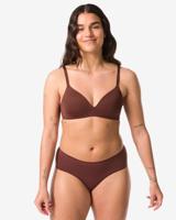 HEMA Damesslip Second Skin Micro Donkerbruin (donkerbruin)