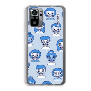 Gezichtjes: Xiaomi Redmi Note 10S Transparant Hoesje