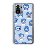 Gezichtjes: Xiaomi Redmi Note 10S Transparant Hoesje