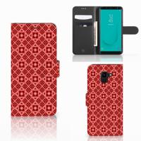 Samsung Galaxy J6 2018 | Telefoon Hoesje | Batik Rood