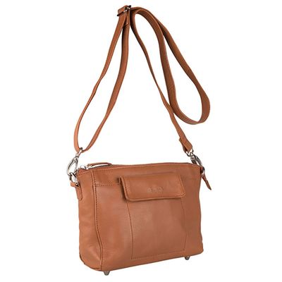 MyK Bag Avalon Schoudertas Caramel MyK Bag Avalon Schoudertas Caramel
