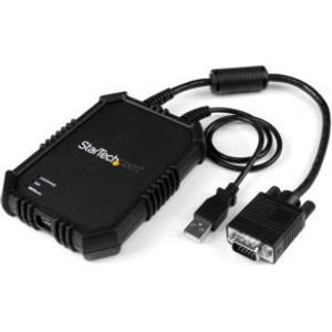 StarTech.com USB 2.0 KVM console draagbare laptop Crash cart adapter met bestandsoverdracht & video-