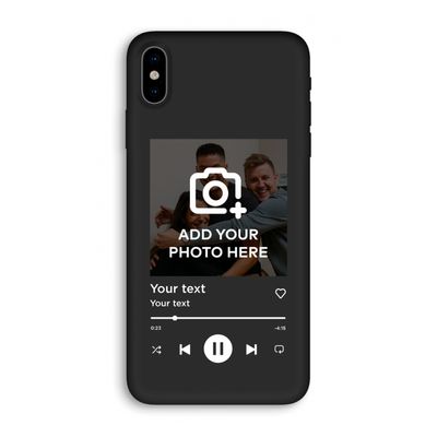 Music Player: iPhone XS Biologisch afbreekbaar hoesje