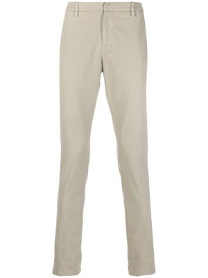 DONDUP pantalon chino à coupe slim - Tons neutres