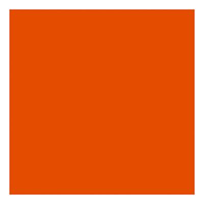 Creativ Company Acrylverf glitter voor kinderen - oranje, 500ml