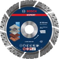 Bosch Accessoires Expert MultiMaterial diamantdoorslijpschijf 150 x 22,23 x 2,4 x 12 mm - 1 stuk(s) - 2608900661 Bosch Accessoires Expert MultiMaterial diamantdoorslijpschijf 150 x 22,23 x 2,4 x 12 mm - 1 stuk(s) - 2608900661