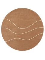 MOMO Rugs Studio - Rebellenclub Abstract en verfijnd Flow of Nature Rond - 200 cm Rond Vloerkleed