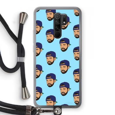 Drake Away: Xiaomi Redmi 9 Transparant Hoesje met koord