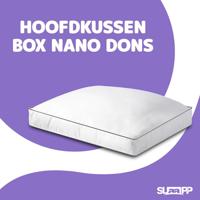 SLAAPP - Hoofdkussen Box Dons - 50x60x10cm