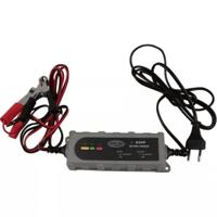 Benson Acculader druppelaar 12V 1A - voor motor - scooter - auto - 5 fasen opladen