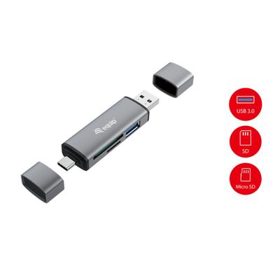 Kaartlezer Equip 245460 Zwart Grijs
