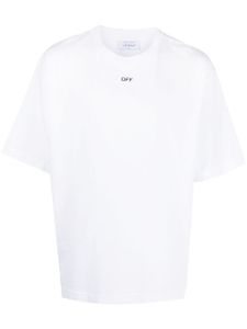 Off-White t-shirt en coton à logo imprimé - Blanc