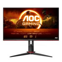 AOC G2 27G2ZN3/BK computer monitor 68,6 cm (27") 1920 x 1080 Pixels Full HD LCD Zwart, Rood - thumbnail