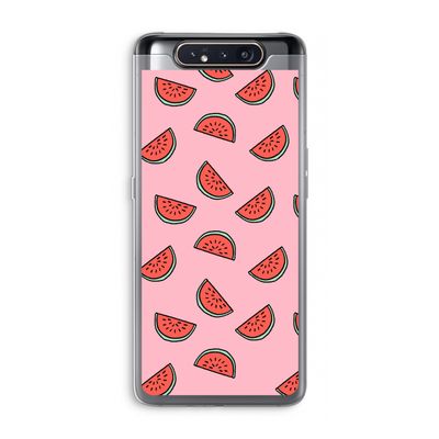Watermeloen: Samsung Galaxy A80 Transparant Hoesje