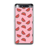 Watermeloen: Samsung Galaxy A80 Transparant Hoesje