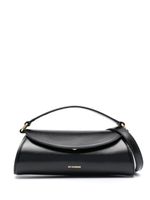 Jil Sander petit sac porté épaule Cannolo - Noir