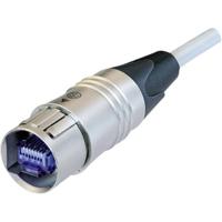 Neutrik NKE6S-3 RJ45 Netwerkkabel, patchkabel CAT 6 S/FTP 3.00 m Wit 1 stuk(s)