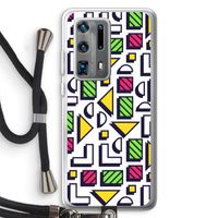 8-bit N°4: Huawei P40 Pro Plus Transparant Hoesje met koord