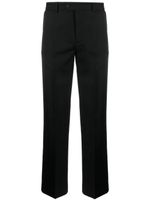 SANDRO pantalon de costume à coupe droite - Noir