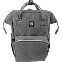 Dooky verzorgingstas backpack large grey melange Maat - thumbnail