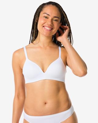 HEMA Voorgevormde bh zonder beugel wit (wit)