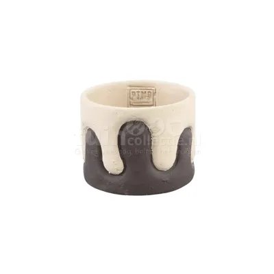 PTMD Bloempot Shelomi Créme Ø12cm