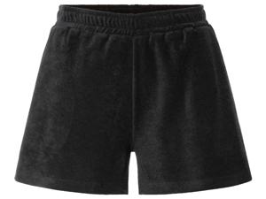 esmara Dames badstof shorts (XS (32/34), Zwart)