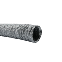 Niet-geïsoleerde Pvc (grijs) Flexibele Slang Ø 152mm (binnenmaat) - 6 Meter - thumbnail