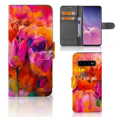 Hoesje Samsung Galaxy S10 Tulips