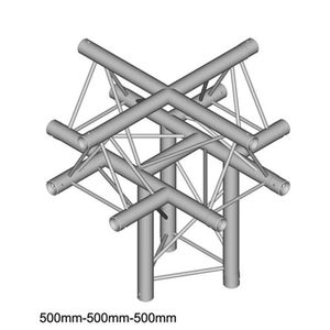 Duratruss DT 23 C52-XU Apex Up truss kruising + omlaag