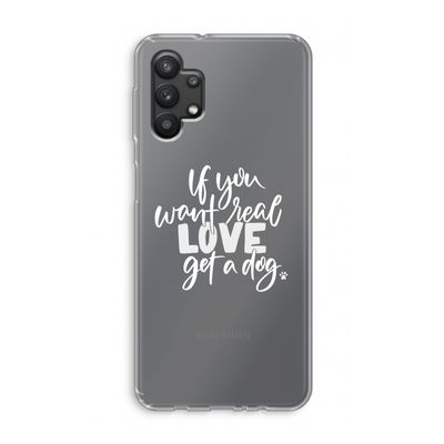 Partner in crime: Samsung Galaxy A32 5G Transparant Hoesje