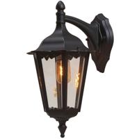 Konstsmide Firenze 7212-750 Buitenlamp (wand) Spaarlamp, LED E27 100 W Zwart