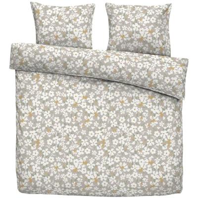 2e Halve Prijs Leen Bakker - Dekbedovertrek Mavi - 200x220 Cm - Polyester - Beige