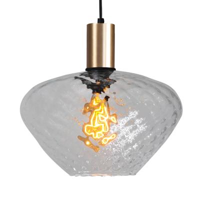 Masterlight Hanglamp goudPorto met Blossom clear glas - Ø 30cm - 2710-05-02-7