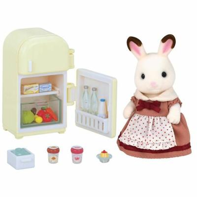 Actiefiguur Sylvanian Families Mom Rabbit Chocolate / Refrigerator