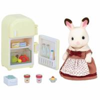 Actiefiguur Sylvanian Families Mom Rabbit Chocolate / Refrigerator