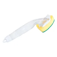 Afwasborstel Set met Spons & Zeepdispenser | Inclusief Handvat + 2 Vervangbare Sponskoppen