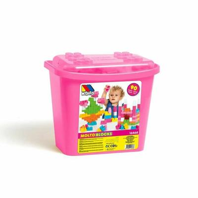 Boot met Bouwblokken Moltó Blocks (90 pcs)