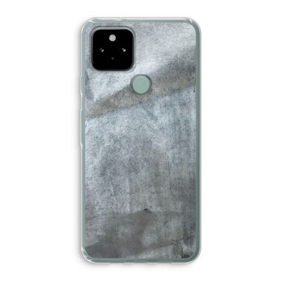 Grey Stone: Google Pixel 5 Transparant Hoesje