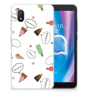 Alcatel 1B (2020) Siliconen Case IJsjes