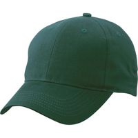 Baseball cap 6-panel donkergroen voor volwassenen - thumbnail